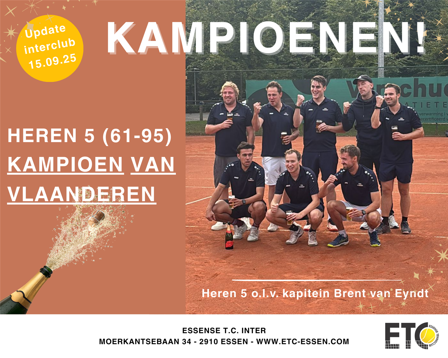 H5 Kampioen van Vlaanderen 2025